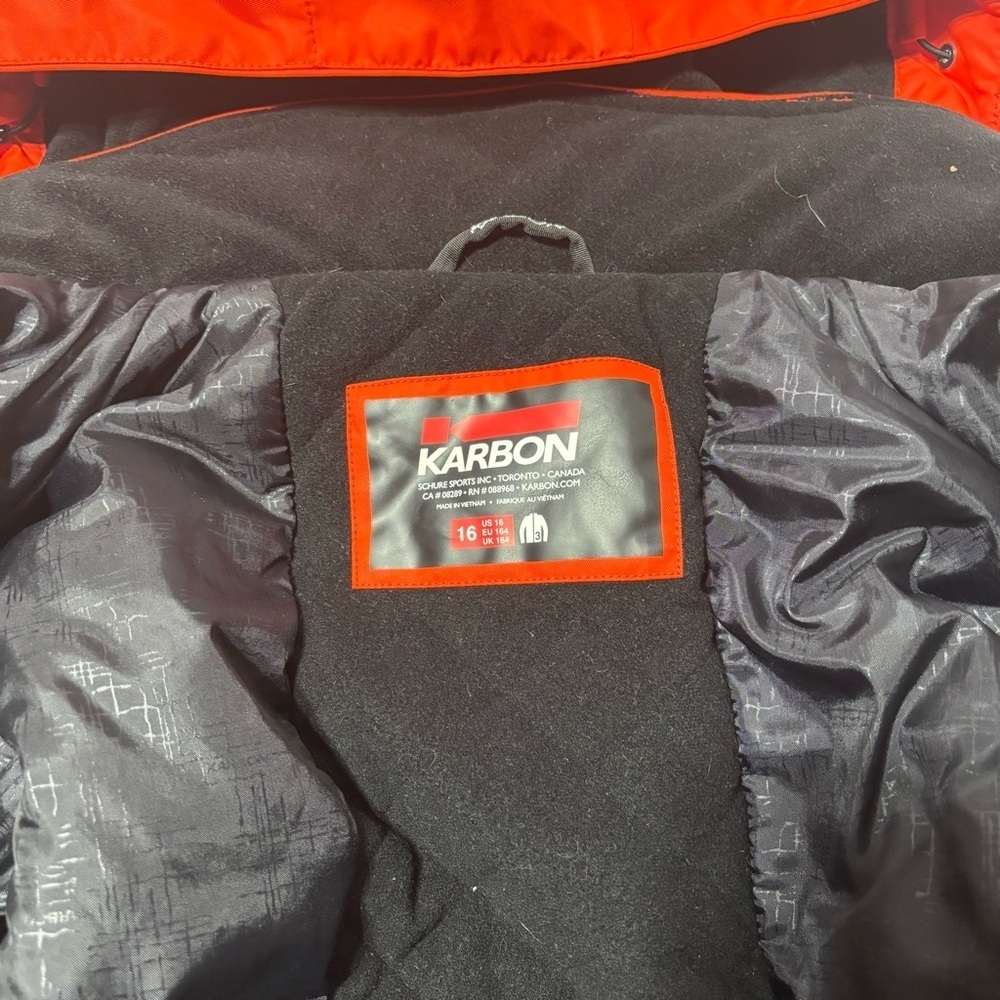 High-Performance Red and Black Men's Jacket - Picture 10 of 11